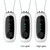 Upgrade Dual-brush Negative Ion Air Purifier Neck Small Portable Air Purifier, Style: Rope Model (Black)