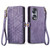 For Honor Play6T Pro Geometric Zipper Wallet Side Buckle Leather Phone Case(Purple) For Honor Play6T Pro Geometric Zipper Wallet Side Buckle Leather Phone Case(Purple)