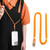 SULADA Multifunctional Universal Mobile Phone Love Lanyard(Orange)