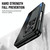 For Samsung Galaxy Z Fold5 5G Integrated AG Matte Folding Phone Case(Black)