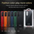 For Samsung Galaxy Z Fold5 SULADA Shockproof TPU + Litchi Texture Leather Phone Case(Red)