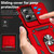 For Motorola Moto G Stylus 5G 2023 Sliding Camshield Holder Phone Case(Red)