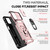 For Motorola Moto G Power 2023 Sliding Camshield Holder Phone Case(Rose Gold)