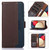 For iPhone 14 Pro Max KHAZNEH Litchi Texture Leather RFID Phone Case(Brown)