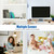 W8 Mini Camera HD 1080P Night Vision Battery Video Surveillance Wifi Smart Home Camera(Black)