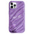 For iPhone 11 Pro Laser Sequin Waves TPU Phone Case(Purple)