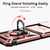 For Samsung Galaxy Z Flip4 Sliding Camshield Holder Phone Case(Rose Gold)