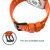 Tire Texture Silicone Watch Band For Apple Watch 6 44mm(Orange)