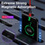 ENKAY ENK-CB1391 5A USB to Type-C Magnetic Fast Charging Data Cable with LED Light, Length: 1m(Red)