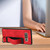 For Samsung Galaxy Note8 Wristband Holder Leather Back Phone Case(Red)