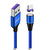 ENKAY ENK-CB1391 5A USB to Type-C Magnetic Fast Charging Data Cable with LED Light, Length: 1m(Blue)