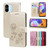 For Xiaomi Redmi A1/A2 Rose Embossed Flip PU Leather Phone Case(Gold)