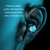 Wireless Hanging Neck Long Battery Life Sports Binaural Bluetooth Headset(Black OPP Bag)