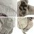 Outdoor Winter Thickened Fleece Windproof Warm Ski Cap(Grey)