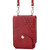 For Samsung Galaxy Z Flip5 Cubic Grid Calf Texture Magnetic Leather Phone Case(Red)