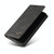 For Xiaomi Redmi Note 12 India/Poco X5 GQUTROBE Skin Feel Anti-theft Brush Horizontal Flip Leather Case with Holder(Black)