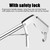 Foldable Multipurpose Stainless Steel Eel Loach Clamp Grab Tool, Length:2m