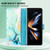 For Samsung Galaxy Z Fold5 5G PT003 Marble Pattern Flip Leather Phone Case(LS003)