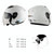 KUQIBAO Motorcycle Smart Bluetooth Sun Protection Double Lens Safety Helmet, Size: XXL(White+Gray Tail) KUQIBAO Motorcycle Smart Bluetooth Sun Protection Double Lens Safety Helmet, Size: XXL(White+Gray Tail)