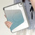 For iPad 10th Gen 10.9 2022 Gradient Glitter Magnetic Split Leather Tablet Case(Blue)