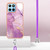 For Honor X8 5G / X6 4G Electroplating Marble Dual-side IMD Phone Case with Lanyard(Purple 001) For Honor X8 5G / X6 4G Electroplating Marble Dual-side IMD Phone Case with Lanyard(Purple 001)