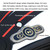 KUQIBAO Motorcycle Smart Bluetooth Sun Protection Double Lens Safety Helmet, Size: M(Matte Black Phantom Fiber+Gray Rear Spoiler)