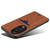 For Honor 90 Denior PU Back Cover Card Slot Holder Phone Case(Brown)
