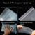 4 x 6cm 100pcs  Perforated Ziplock Bag Thickened Transparent Packaging Bag Plastic Sealed Bag(Lower Hole)