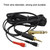 For Sennheiser HD25 / HD560 / HD540 / HD480 / HD430 / HD250 Headset Audio Cable(Left Long Right Short)
