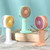 Handheld Small Fan Portable Mini Pocket Fan(Pink)