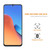 For Xiaomi Redmi 12 2pcs ENKAY Hat-Prince 0.26mm 9H 2.5D High Aluminum-silicon Tempered Glass Film