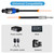 JUNSUNMAY Speakon Male to 6.35mm Male Audio Speaker Adapter Cable with Snap Lock, Length:6FT