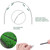 18pcs Without Net Garden Arched Shed Insect Mesh Set Flexible Stretchable Plants Protection Net