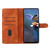 For Honor 70 Flower Butterfly Embossing Pattern Leather Phone Case(Brown)