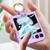 For Samsung Galaxy Z Flip5 GKK Ultra-thin PC Full Coverage Phone Case with Ring Holder / Tempered Film(Pink)