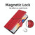 For Samsung Galaxy M54 5G Geometric Stitching Leather Phone Case(Red)