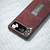 For Samsung Galaxy Z Flip4 Dream Litchi Texture PU Phone Case with Holder(Purple)