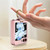 For Samsung Galaxy Z Flip5 GKK Ultra-thin PC Full Coverage Phone Case with Ring Holder / Tempered Film(Silver)