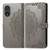 For Cubot P60 Mandala Flower Embossed Leather Phone Case(Gray)