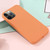 For iPhone 15 Pro Shockproof Silicone Magsafe Phone Case(Gold Orange)