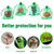 100pcs  Fruit Protection Bag Anti-insect and Anti-bird Net Bag 7 x 9cm(Red)