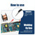 ANENG SL101 17pcs/set Rotary Thermostat Household Constant Temperature Soldering Iron Set 60W Internal Heat Welding Tool Kit(US Plug)