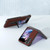 For OPPO Find N2 Flip Genuine Silky Soft ABEEL Phone Case with Holder(Coffee)