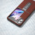 For OPPO Find N2 Flip Genuine Silky Soft ABEEL Phone Case with Holder(Coffee)
