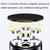 Air Outlet Type Aluminum Alloy Car Magnetic Suction Bracket Navigation Phone Holder(Black)