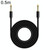 0.5m JINGHUA 6.5mm Audio Cable Male to Male Microphone Instrument Tuning Cable