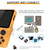 POWKIDDY RGB20S  3.5-Inch IPS Screen Retro Open Source Handheld Game Console 16GB Without Game(White)