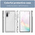 For Samsung Galaxy Note10 Colorful Series Acrylic + TPU Phone Case(Transparent)