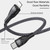 Yesido CA82 2.4A USB-C / Type-C to 8 Pin Charging Cable, Length: 30cm