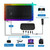 HDMI 2.0-PRO Smart Ambient TV Led Backlight Led Strip Lights Kit Work With TUYA APP Alexa Voice Google Assistant 2 x 3m(UK Plug)